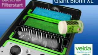 Giant Biofill XL biological cassette pond filter [upl. by Kamaria]