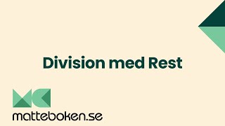 Division med Rest  Matte [upl. by Corbet]