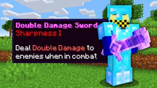 The Double Damage Sword is OP in Minecraft Hunger Games [upl. by Milty311]