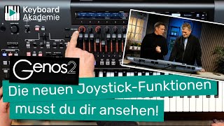 Die superstarken neuen JoystickFunktionen des Genos2 musst Du Dir anschauen [upl. by Yatnwahs]