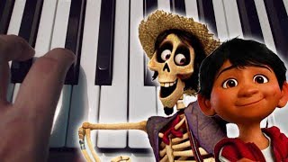 Un Poco Loco  Coco  Piano  Tutorial  Notas Musicales [upl. by Okemak]