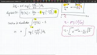 THERMODYNAMIQUE 2 THEORIE CINETIQUE DES GAZ [upl. by Rainie]