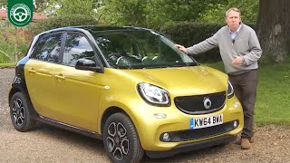 Smart Forfour 2015 INDEPTH Review  FOUR WITH MORE [upl. by Ilojna]