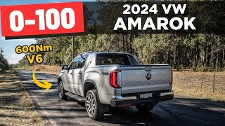 2024 Volkswagen Amarok V6 review 0100 amp test drive [upl. by Drarreg]