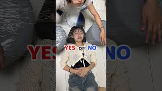 YES or NOチャレンジ！何が落ちてくる？？ Shorts [upl. by Viva]