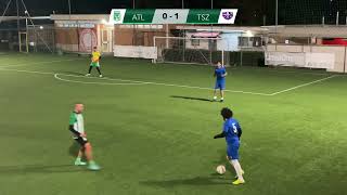 5ª giornata  Lega Calcio a 8  Serie B  Atletico National  TS Zerosei  highlights [upl. by Proudman713]