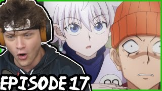 KILLUA IS A SAVAGE KILLUA WINS A1v3  Hunter x Hunter REACTION Episode 17 [upl. by Goldia722]