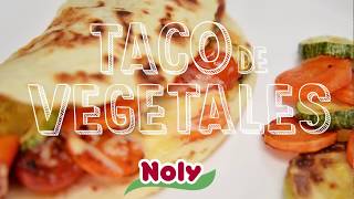 Taco de Vegetales para comer bien liviano  RecetasNoly [upl. by Ledif388]