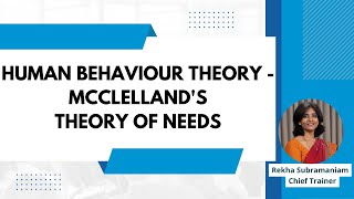 Human Behaviour Theory  McClellands theory of Needs  PMP  KalpaTharu Consulting [upl. by Vola24]