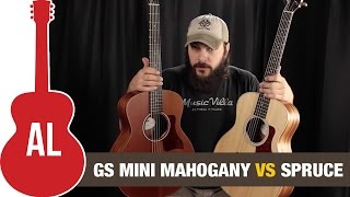 Taylor GS Mini Mahogany vs Spruce  Can you hear the difference [upl. by Meghan]