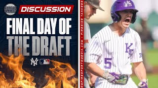 Yankees Add MORE Prospect Talent  MLB 2024 Draft Day 3 [upl. by Risa572]