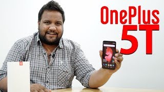 OnePlus 5T unboxing  Hands on  Price  India [upl. by Pavia999]