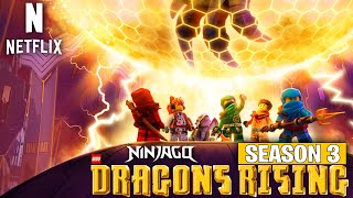 Ninjago Dragons Rising Season 3 Renewed by Netflix [upl. by Llehsam938]