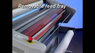 GBC Titan Wide Format Laminator Demo Video  3600242 [upl. by Allanson]