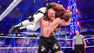 FULL MATCH  Brock Lesnar vs Bobby Lashley – WWE Championship Match Royal Rumble 2022 [upl. by Yartnoed]