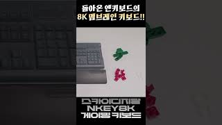 엔키보드가 돌아왔다 리얼 8K키보드 스카이디지탈 NKEY8K 게이밍 키보드 [upl. by Bonn]