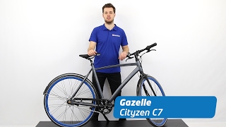 Gazelle Cityzen C7 Review  Hybride fiets [upl. by Eckardt319]