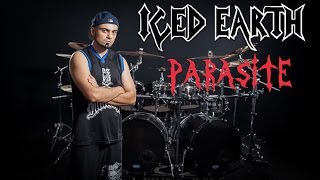 Raphael Saini performing Parasite  Plagues of Babylon  Drum  Iced Earth [upl. by Ynnub]