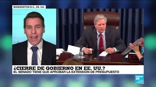 Bricio Segovia sobre el posible cierre del gobierno en EEUU [upl. by Gurevich]