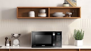 Samsung 28 L Convection Microwave Oven with Curd MakingMC28A5013AKTL Black Pre heat Eco Mode [upl. by Earezed]