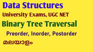 Lec 64  Binary Tree Traversal  Data Structures  Malayalam [upl. by Grinnell]