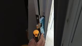 Double handle door Lock fitting doorlock ytshorts [upl. by Elnore370]