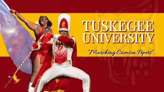 Tuskegee University  quotMarching Crimson Pipersquot  Love Show at Savannah St [upl. by Mckee]