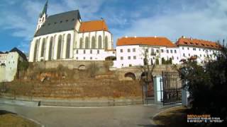 CZ Český Krumlov Krumau Jihočeský kraj February 2017 [upl. by Niltak]