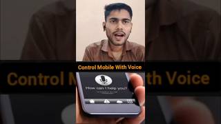 Control Your Mobile By Voice  Tech Gadgets Tech Tool Tech Gadgets viralvideo [upl. by Ihcehcu626]