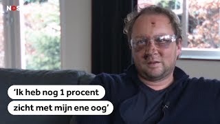 JAARWISSELING Vuurwerkslachtoffer Paul kreeg de volle laag [upl. by Adnawad519]