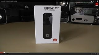 Huawei E3131 USB dongle unlocked Huawei [upl. by Arait228]