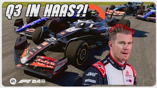 Mastering Mexico Can I Make It To Q3 In a HAAS F1 24 Qualifying [upl. by Ailalue]