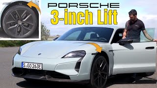 New 2025 Porsche Taycan Comfort Entry Lifts 3 Inches [upl. by Retsevlis]