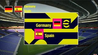 SPAIN VS GERMANY live [upl. by Hoes]