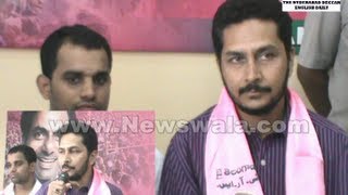 Azam Ali son of Mahmood Ali TRS MLC named TRS Greater Hyderabad City General Secretary [upl. by Ahsinotna]