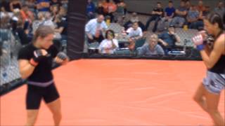 Hardrock MMA 68 Fight 7 Gina Begley vs Ashley Rickard 125 Female Ammy [upl. by Amirak330]