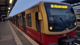 Mitfahrt im kompletten S9 PV vom Treptower Park bis Plänterwald in der BR 482 Mod 0601 [upl. by Suryc]