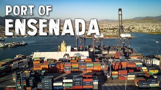 The Port Of Ensenada Mexico  Cruise Stop In Ensenada Mexico [upl. by Elokkin]