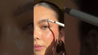 Trying Glossier’s new brow pencil eyebrows brows glossier eyebrowtutorial [upl. by Atirhs]