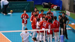 160106バレー春高2回戦金蘭会x東龍3 volleyball Japan วอลเลย์บอล 배구 [upl. by Anoyek]