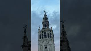 The Giralda tower in Sevilla spain sevilla andalucia giralda travel moorish christian love [upl. by Enylorac486]