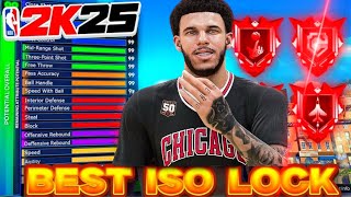 66 ISO LOCKDOWN BUILD 92 PERIMETER  93 3 POINTER is AMAZING in NBA 2K25 BEST TALL ISO LOCK BUILD [upl. by Eleen]