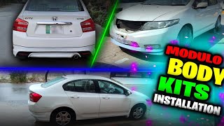 Modulo Body kit Installation  Honda City [upl. by Sibby]