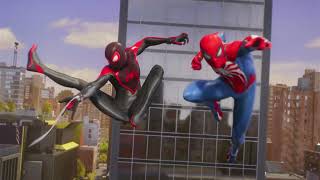 Spiderman 2 ps5 Intro SPOILER ALERT [upl. by Auqenahc]