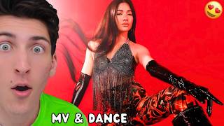 BINI Strings MUSIC VIDEO amp DANCE PRACTICE REACTION [upl. by Akcir]