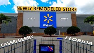 Newly Remodeled Walmart Supercenter in Casselberry Florida  Store 943 [upl. by Al]