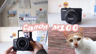 ❥・review canon eos m100 ditahun 2023 [upl. by Lisle912]