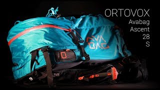 Testbericht Lawinenrucksack Ortovox Ascent 28 S Avabag [upl. by Caralie]