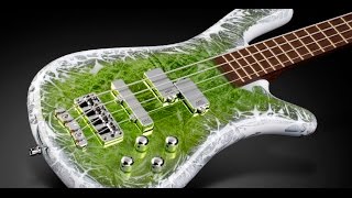 Warwick Custom Shop Masterbuilt  Streamer LX Green Threadburst [upl. by Sarnoff]