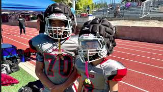 Pleasanton Junior Football League 2022 Opener Game [upl. by Venterea]